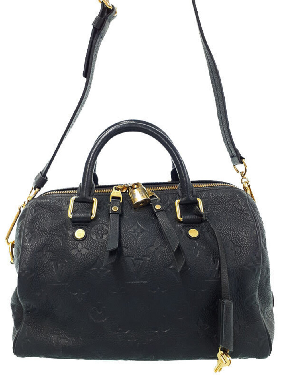 Louis Vuitton Monogram Empreinte Speedy Bandouliere Bag